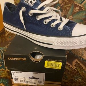 Converse blue jean sneaker